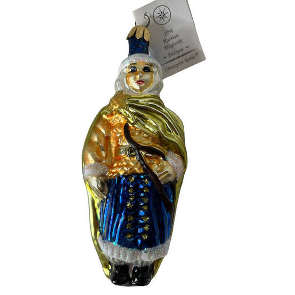 1996 Christopher Radko Russian Rhapsody Christmas Ornament Lmtd. Edition
